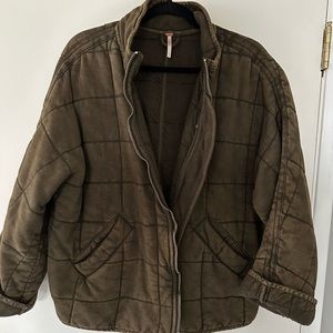 Free People Dolman Quilted Jacket
